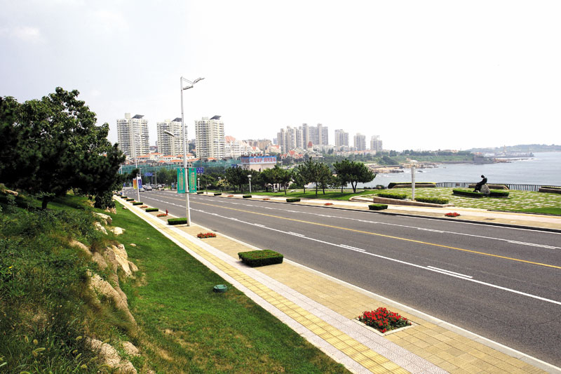 青島市東海路綠化美化環(huán)境工程（魯班獎、中國市政金杯獎工程）