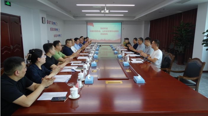 中國安裝協(xié)會與山東省安裝協(xié)會領(lǐng)導(dǎo)一行來企業(yè)調(diào)研